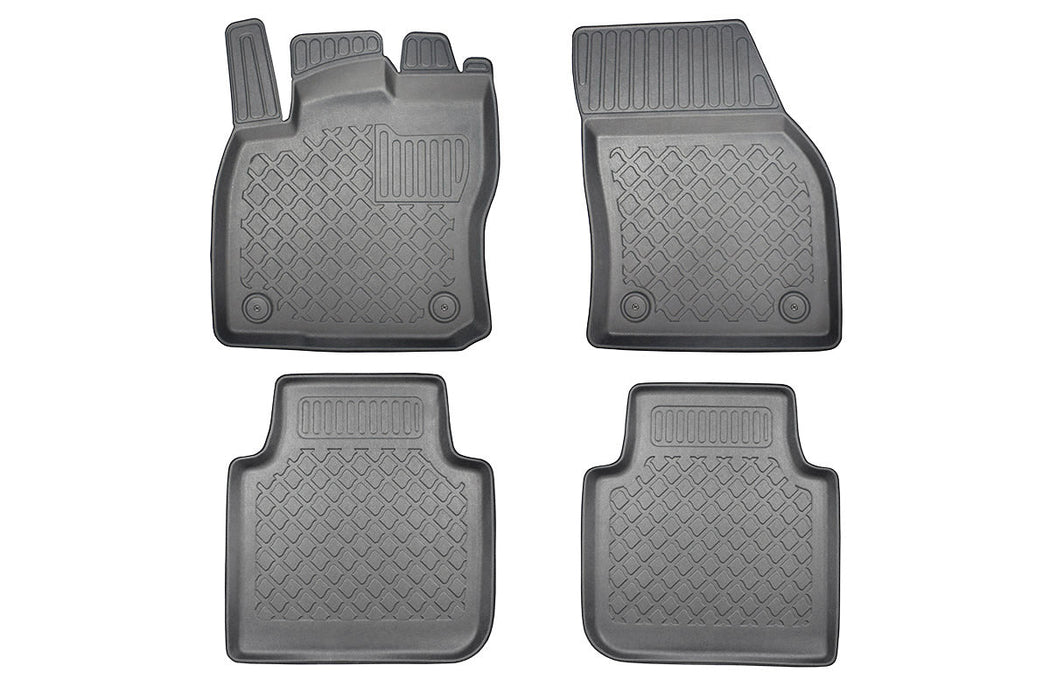 Covorase auto tip tavita Volkswagen Tiguan II Allspace, an fabricatie 11.2017 - 2024, caroserie suv 5-7 locuri, fara rand 3