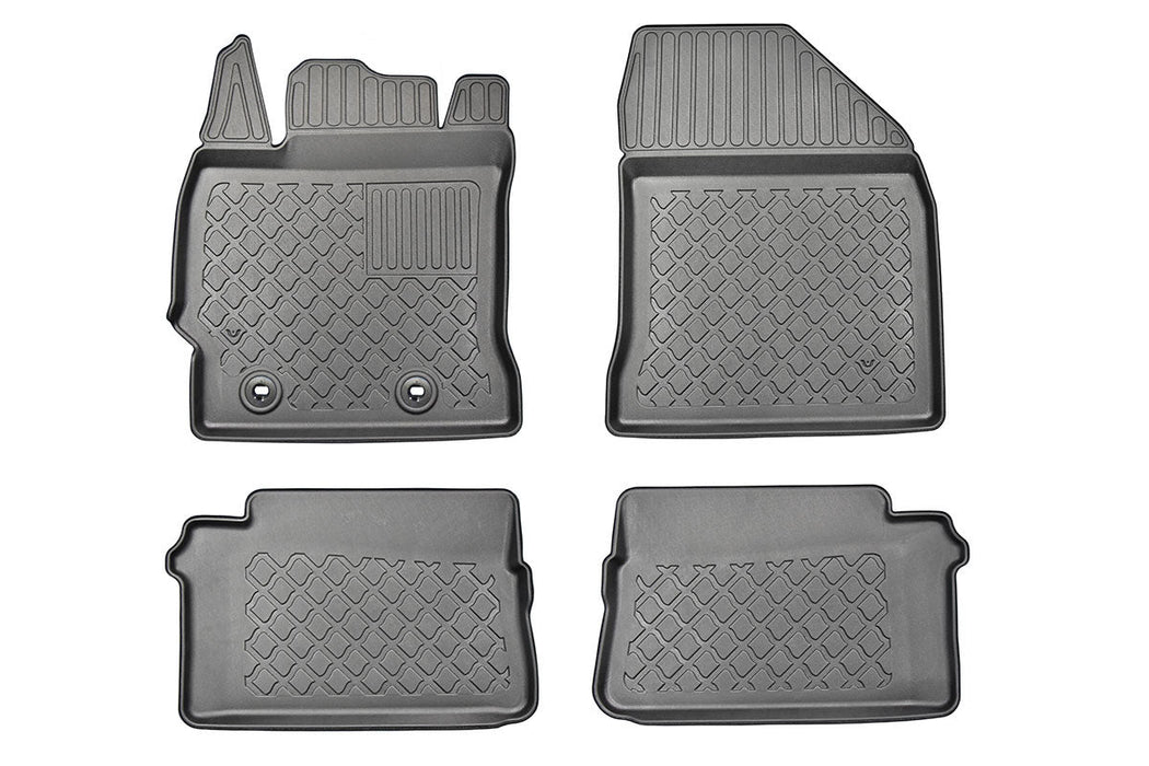 Covorase auto tip tavita Toyota Auris II Hybrid, an fabricatie 07.2013 - 12.2018, caroserie hatchback