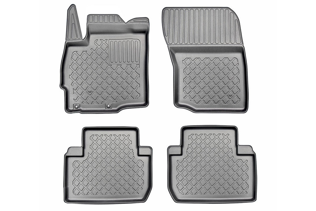 Covorase auto tip tavita Mitsubishi Outlander III, an fabricatie 09.2012 - prezent, caroserie suv nu corespunde pentru hybrid, fara rand 3