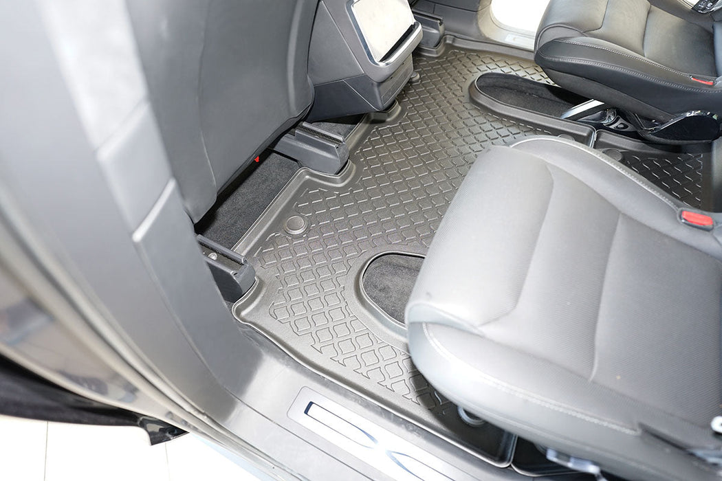 Covorase auto tip tavita Tesla Model X Facelift, an fabricatie 01.2021 - prezent, caroserie suv 6 locuri, rand 2