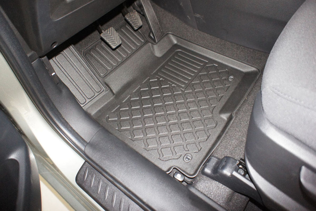 Covorase auto tip tavita Kia Carens III, an fabricatie 04.2013 - 08.2019, caroserie van 5-7 locuri, fara rand 3