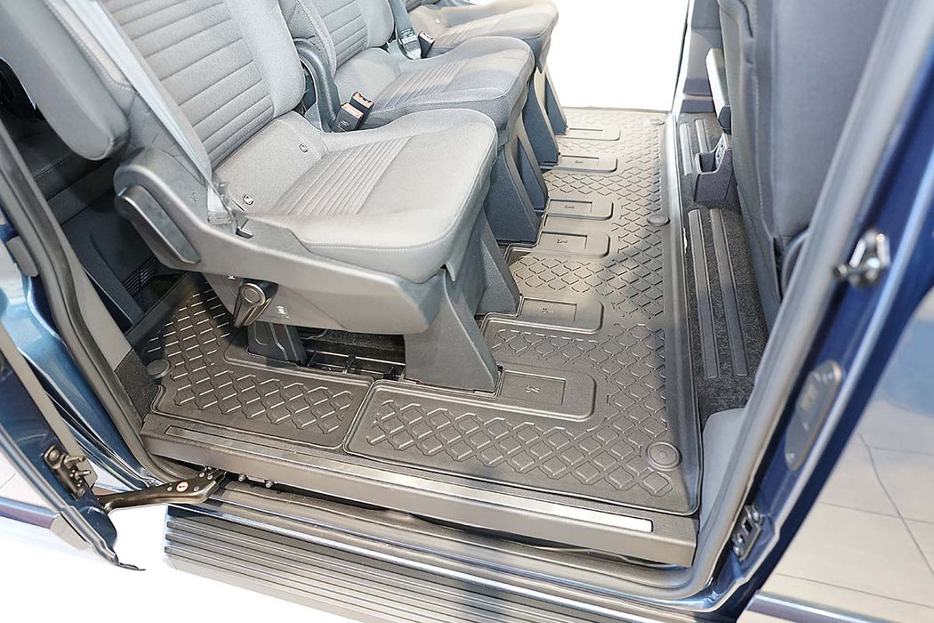 Covorase auto tip tavita Ford Tourneo Custom, an fabricatie 01.2018 - prezent, caroserie van ampatament l1 si l2, cutie manuala si automata, rand 2