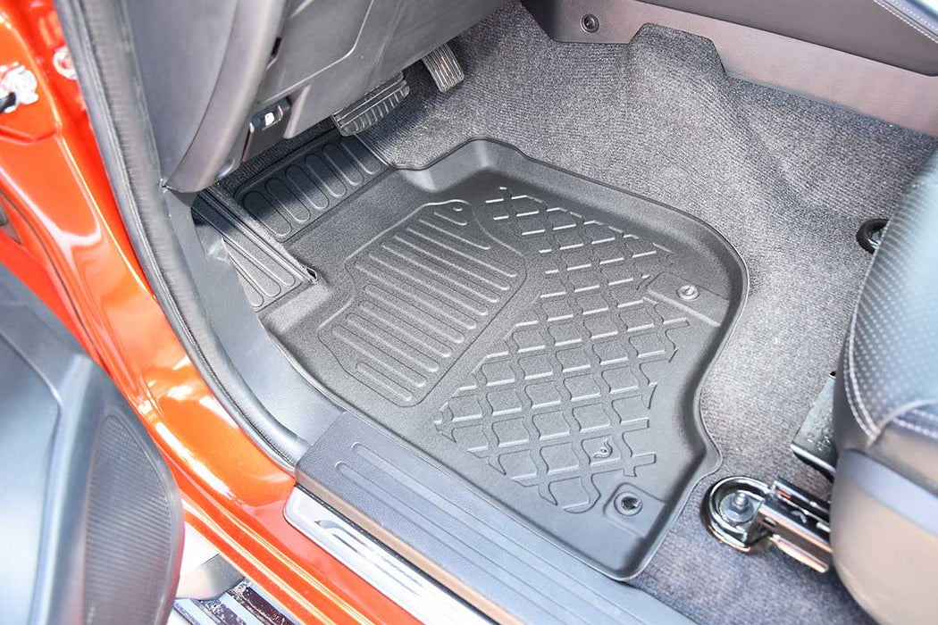 Covorase auto tip tavita Mitsubishi L200, an fabricatie 06.2015 - prezent, caroserie pick-up cabina dubla