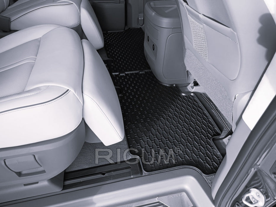 Covorase auto Hyundai Staria, an fabricatie 2022 - prezent, caroserie van 7 locuri, rand 2 si rand 3