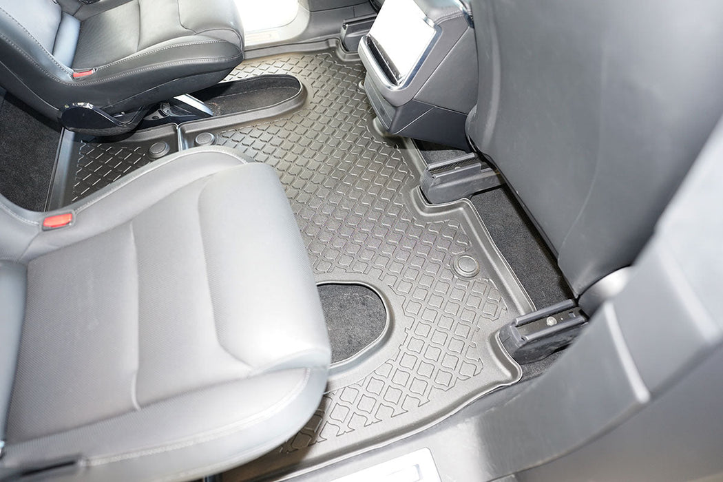 Covorase auto tip tavita Tesla Model X Facelift, an fabricatie 01.2021 - prezent, caroserie suv 6 locuri, rand 2