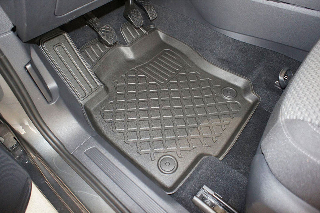 Covorase auto tip tavita Volkswagen Touran II, an fabricatie 09.2015 - prezent, caroserie van 5-7 locuri, fara rand 3