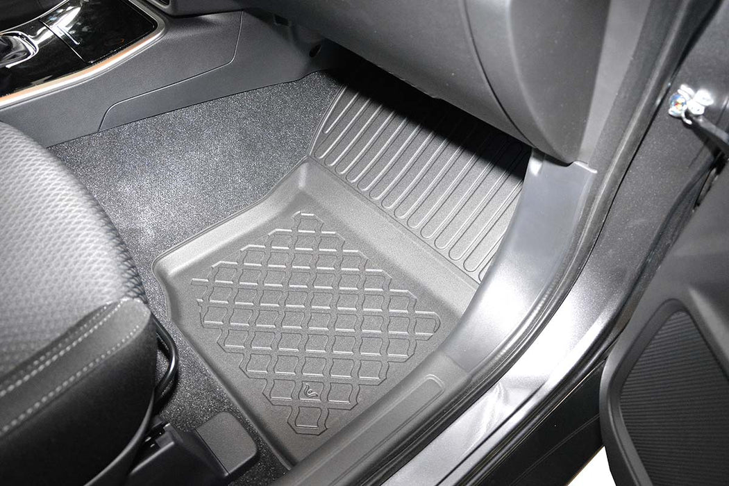 Covorase auto tip tavita Mitsubishi Outlander III, an fabricatie 09.2012 - prezent, caroserie suv nu corespunde pentru hybrid, fara rand 3