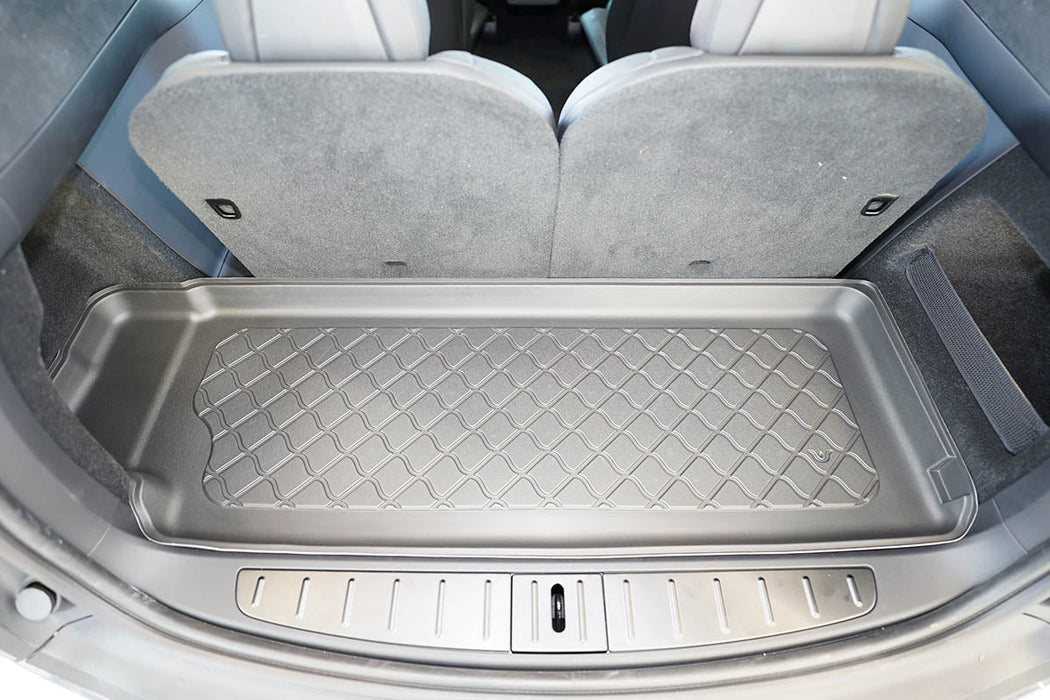 Tavita portbagaj Tesla Model X Facelift fabricatie 01.2021 - prezent, caroserie suv, 6-7 locuri, in spatele randului 3 de scaune #1