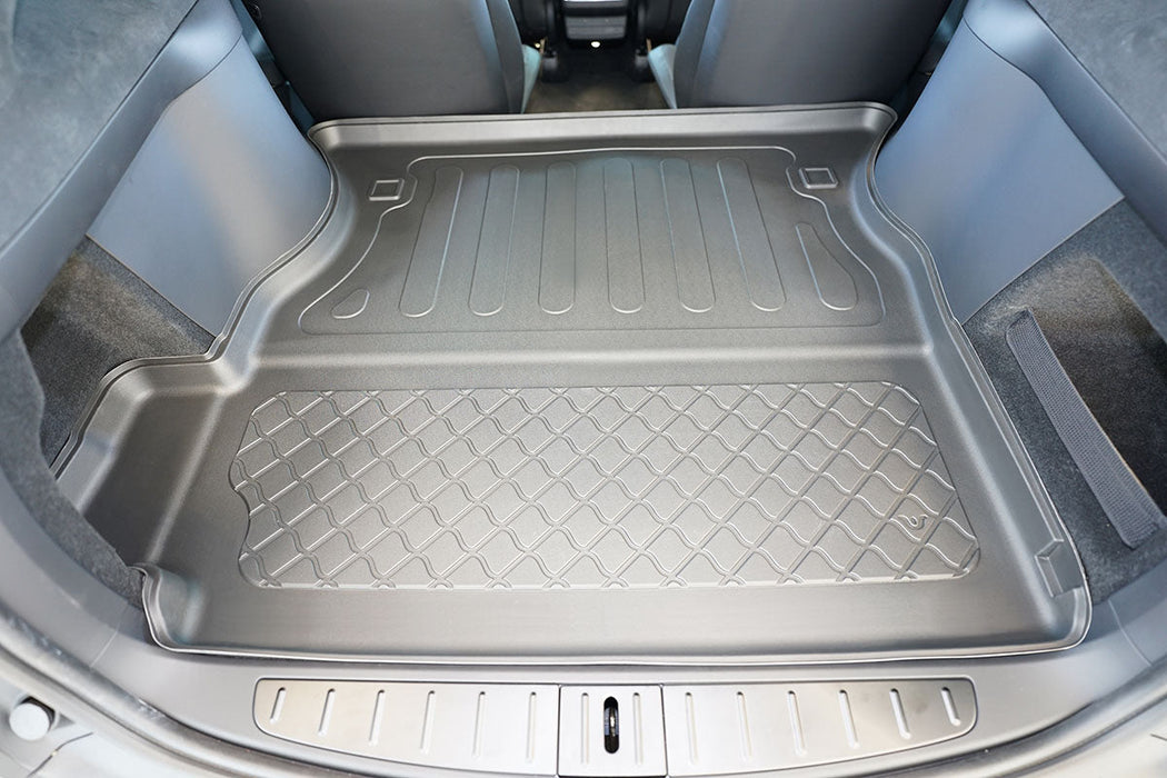 Tavita portbagaj Tesla Model X Facelift fabricatie 01.2021 - prezent, caroserie suv, 6-7 locuri, in spatele randului 2 de scaune (rand 3 culcat)  #1