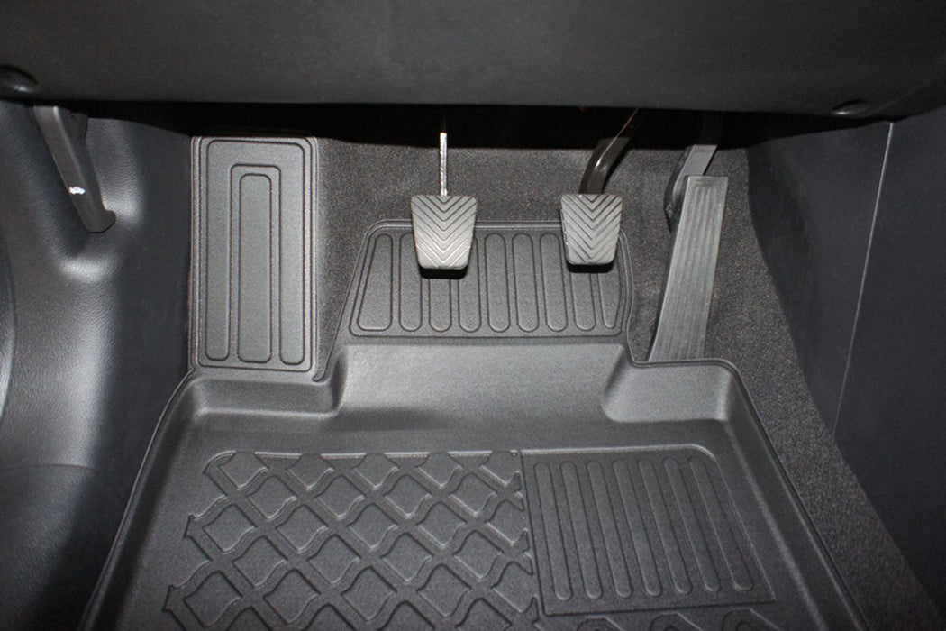 Covorase auto tip tavita Kia Carens III, an fabricatie 04.2013 - 08.2019, caroserie van 5-7 locuri, fara rand 3