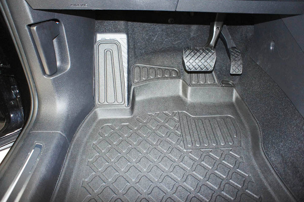 Covorase auto tip tavita Volkswagen Tiguan II Allspace, an fabricatie 11.2017 - 2024, caroserie suv 5-7 locuri, fara rand 3