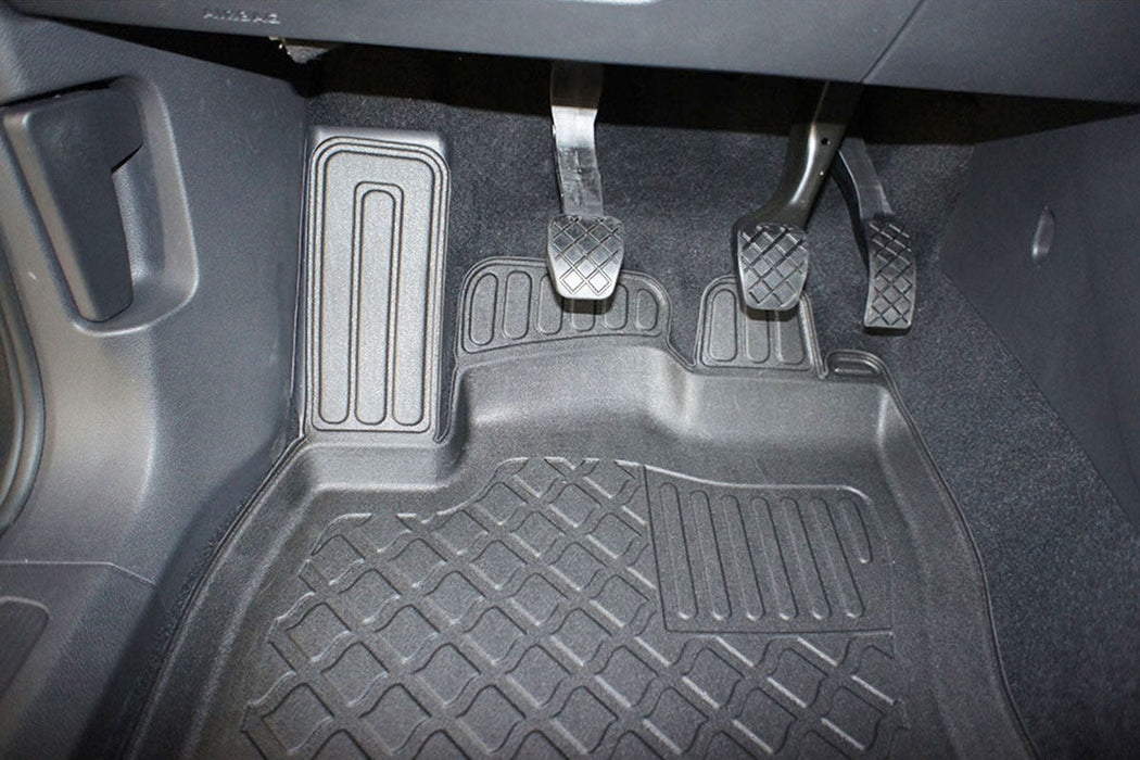 Covorase auto tip tavita Volkswagen Touran II, an fabricatie 09.2015 - prezent, caroserie van 5-7 locuri, fara rand 3