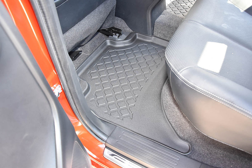 Covorase auto tip tavita Mitsubishi L200, an fabricatie 06.2015 - prezent, caroserie pick-up cabina dubla