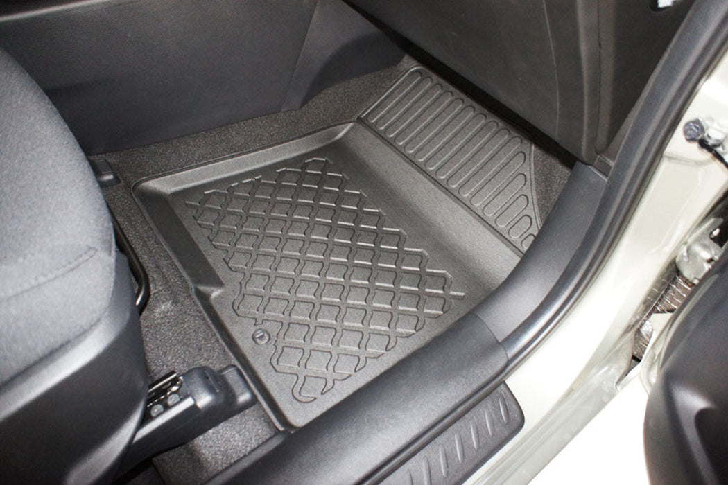 Covorase auto tip tavita Kia Carens III, an fabricatie 04.2013 - 08.2019, caroserie van 5-7 locuri, fara rand 3