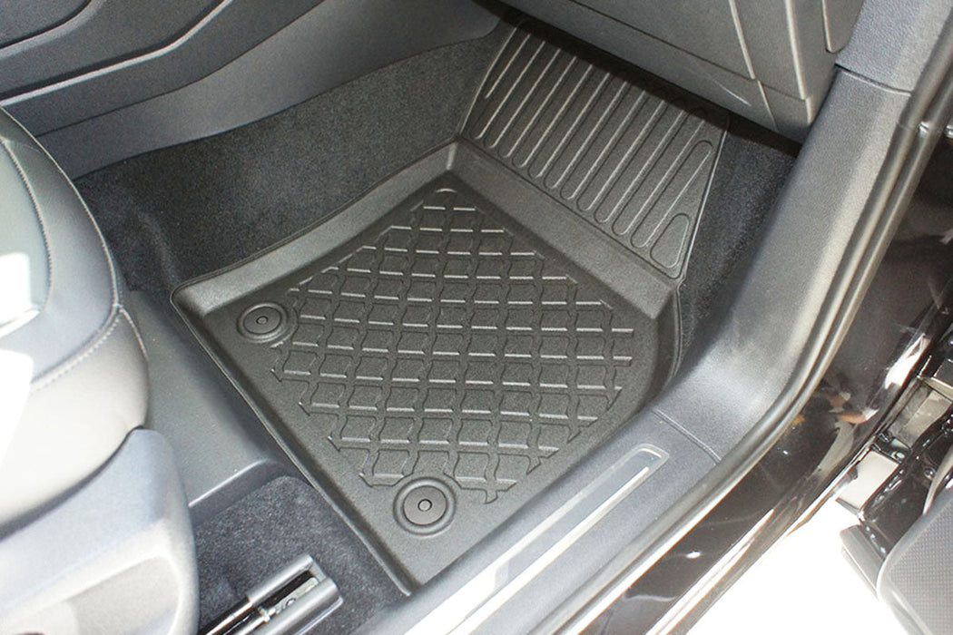 Covorase auto tip tavita Volkswagen Tiguan II Allspace, an fabricatie 11.2017 - 2024, caroserie suv 5-7 locuri, fara rand 3