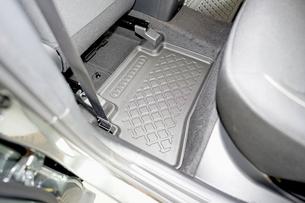 Covorase auto tip tavita Hyundai Tucson IV, an fabricatie 12.2020 - prezent, caroserie suv 48v-hybrid, nu corespunde pentru hev hybrid si plug-in hybrid