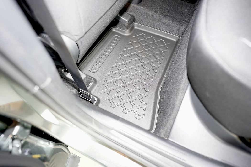 Covorase auto tip tavita Hyundai Tucson IV, an fabricatie 12.2020 - prezent, caroserie suv 48v-hybrid, nu corespunde pentru hev hybrid si plug-in hybrid
