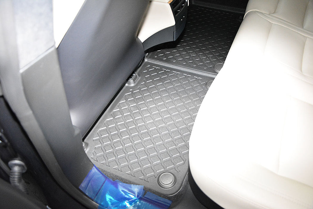 Covorase auto tip tavita Tesla Model S, an fabricatie 07.2012 - 03.2015, caroserie coupe pentru modelele cu tractiune spate