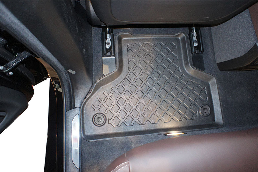 Covorase auto tip tavita BMW X6 E71, an fabricatie 06.2008 - 10.2014, caroserie suv al 3-lea rand exclus