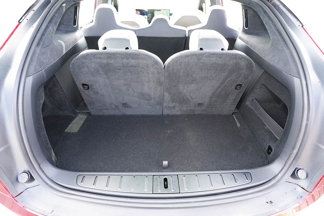 Tavita portbagaj Tesla Model X Facelift fabricatie 01.2021 - prezent, caroserie suv, 6-7 locuri, in spatele randului 3 de scaune #1
