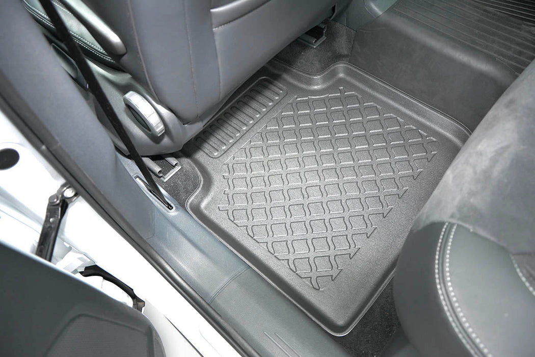 Covorase auto tip tavita Volkswagen Tiguan II Allspace, an fabricatie 11.2017 - 2024, caroserie suv 5-7 locuri, fara rand 3