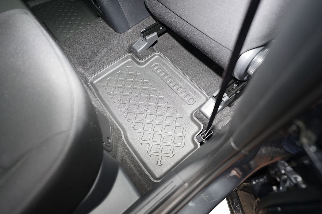 Covorase auto tip tavita Hyundai Tucson Hybrid, an fabricatie 12.2020 - prezent, caroserie suv nu corespunde pentru 48-hybrid, mild hybrid si plug-in hybrid