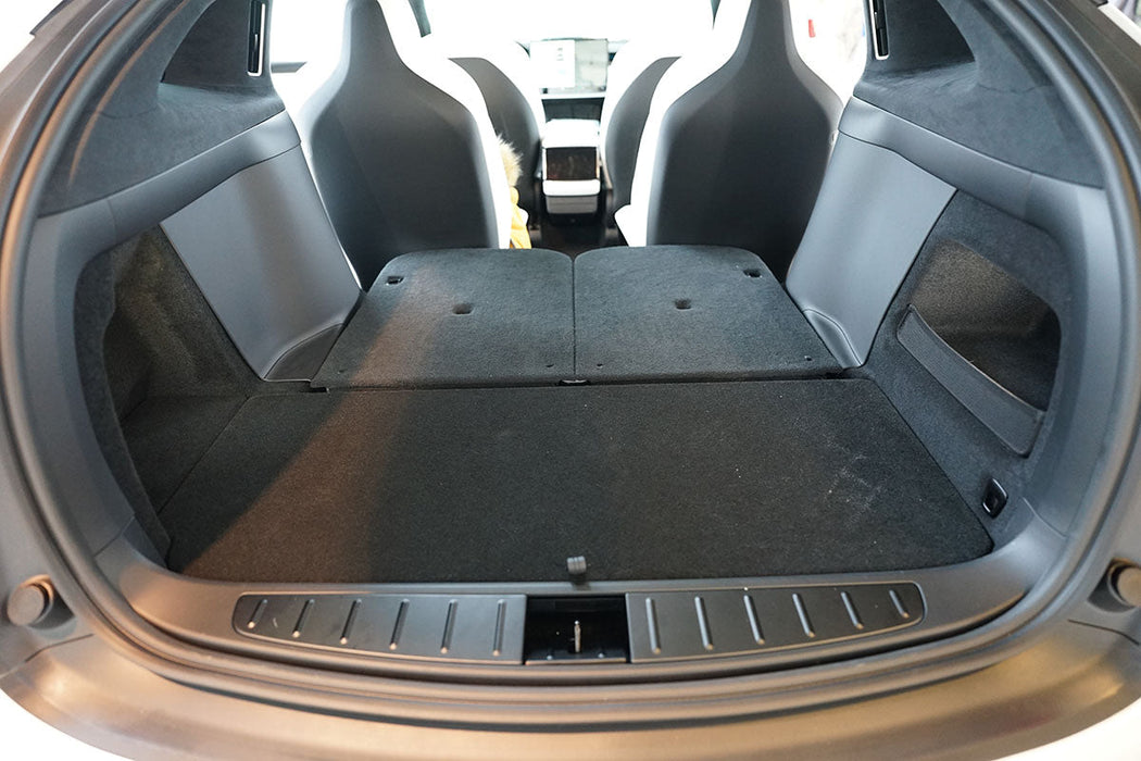 Tavita portbagaj Tesla Model X Facelift fabricatie 01.2021 - prezent, caroserie suv, 6-7 locuri, in spatele randului 2 de scaune (rand 3 culcat)  #1