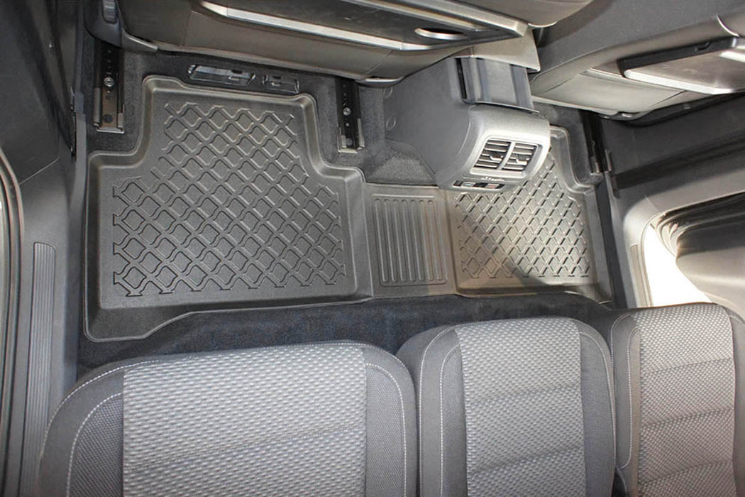 Covorase auto tip tavita Volkswagen Touran II, an fabricatie 09.2015 - prezent, caroserie van 5-7 locuri, fara rand 3