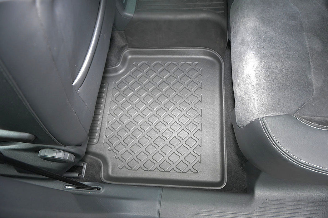 Covorase auto tip tavita Volkswagen Tiguan II Allspace, an fabricatie 11.2017 - 2024, caroserie suv 5-7 locuri, fara rand 3