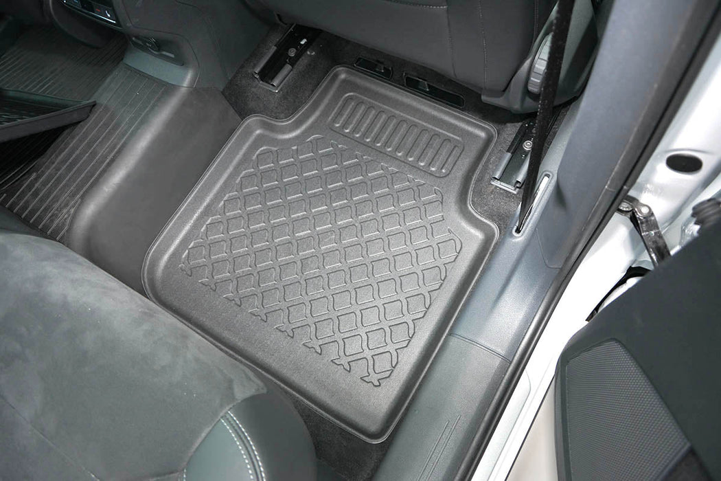Covorase auto tip tavita Volkswagen Tiguan II Allspace, an fabricatie 11.2017 - 2024, caroserie suv 5-7 locuri, fara rand 3