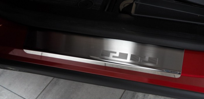 Protectii inox praguri usi Ford Puma, caroserie SUV, fabricatie 10.2019 - prezent #1
