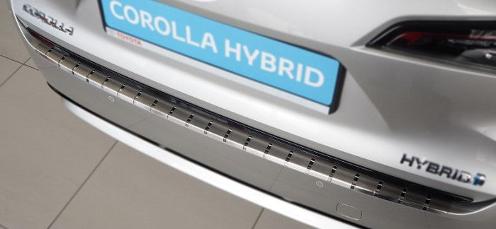 Protectii prag portbagaj inox Toyota Corolla XII E210 fabricatie 03.2019 - prezent, caroserie combi #1