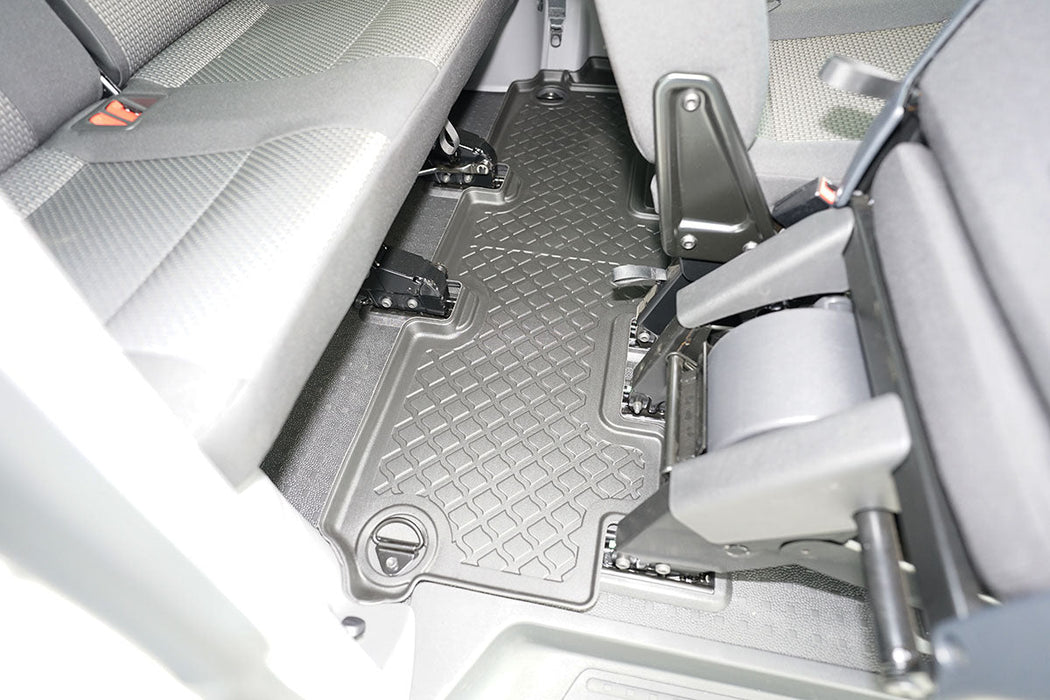 Covorase auto tip tavita Volkswagen T5, randul 3 ridicat fabricatie 2003-05.2015, caroserie van #1 - 5