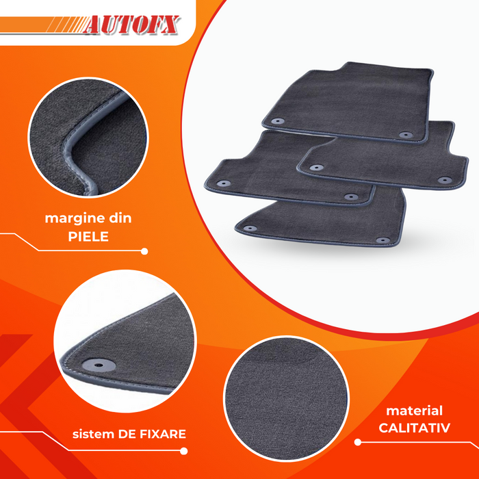 Covorase auto mocheta (gri) Kia Sportage II, caroserie SUV, fabricatie 2004 - 07.2010 #1 - 2