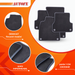 Covorase auto mocheta Jeep Renegade fabricatie 2014 - prezent (gri) #1 - 3