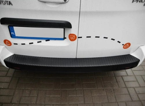 Protecții prag portbagaj din plastic Toyota Proace II fabricatie 01.2016 - prezent, caroserie van #1