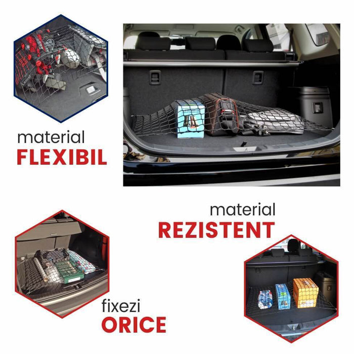 Plasa de portbagaj Volkswagen Touareg I, caroserie SUV, fabricatie 11.2002 - 2010 #1