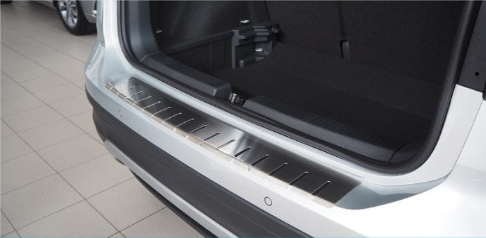 Protectie inox prag portbagaj Volkswagen T-Cross, caroserie SUV, fabricatie 04.2019 - prezent #1